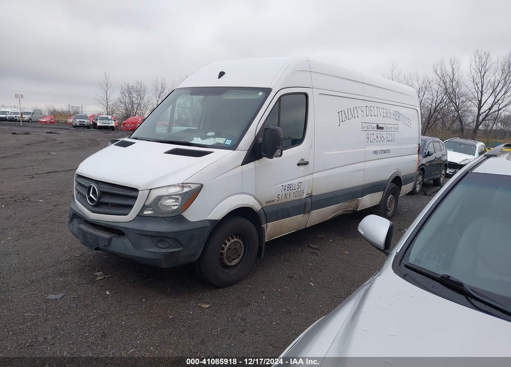 2016 MERCEDES-BENZ SPRINTER 2500 HIGH ROOF/HIGH ROOF VIN: WD3PE8DD9GP302961