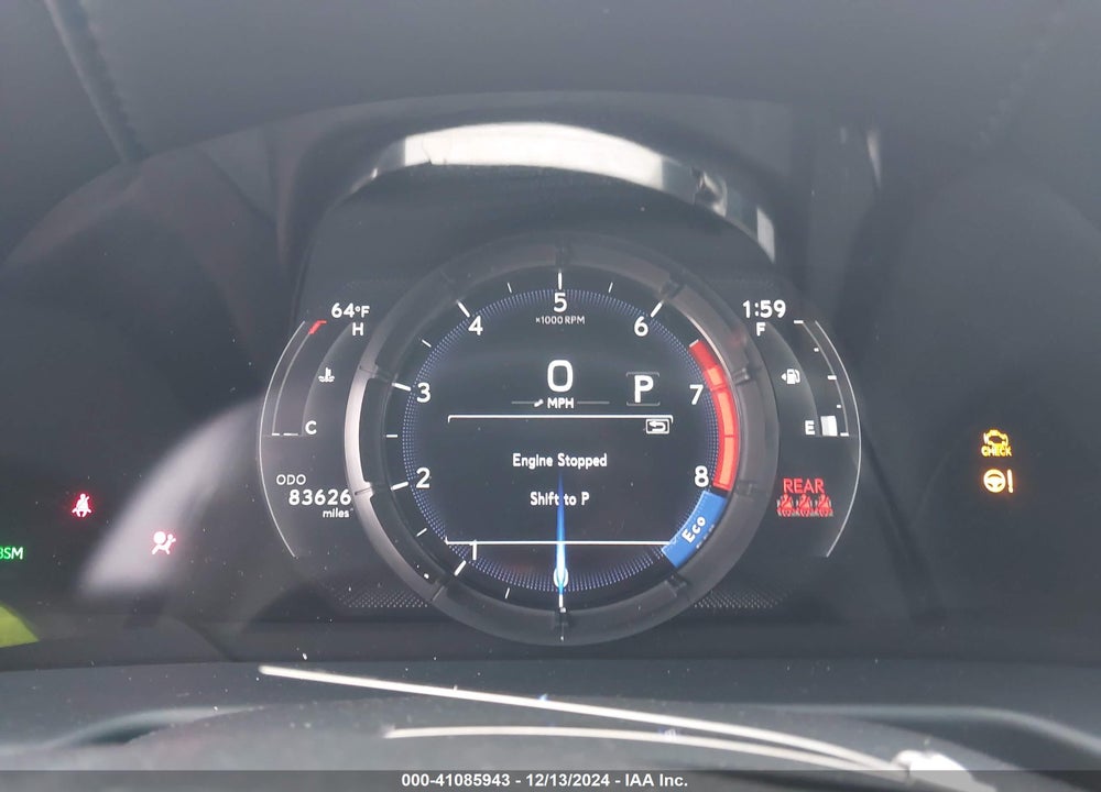 2020 LEXUS ES 350 F-SPORT VIN: 58AGZ1B15LU062494