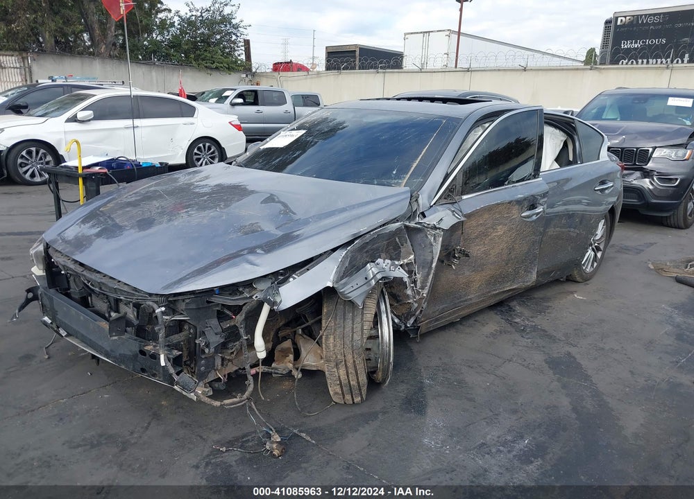 2019 INFINITI Q50 3.0T LUXE VIN: JN1EV7AP9KM543616