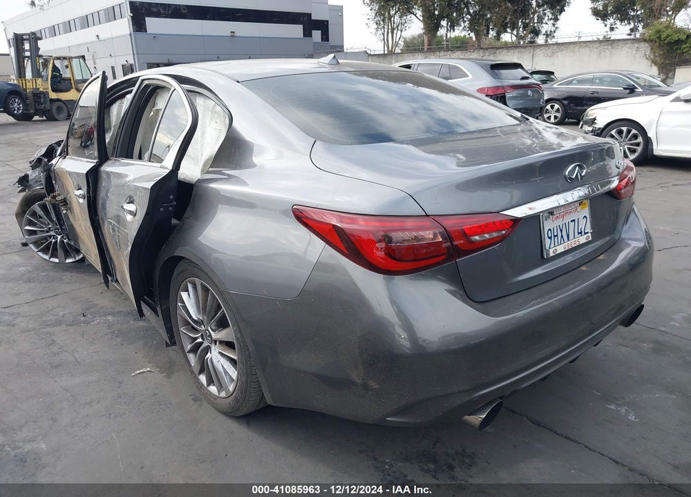 2019 INFINITI Q50 3.0T LUXE VIN: JN1EV7AP9KM543616