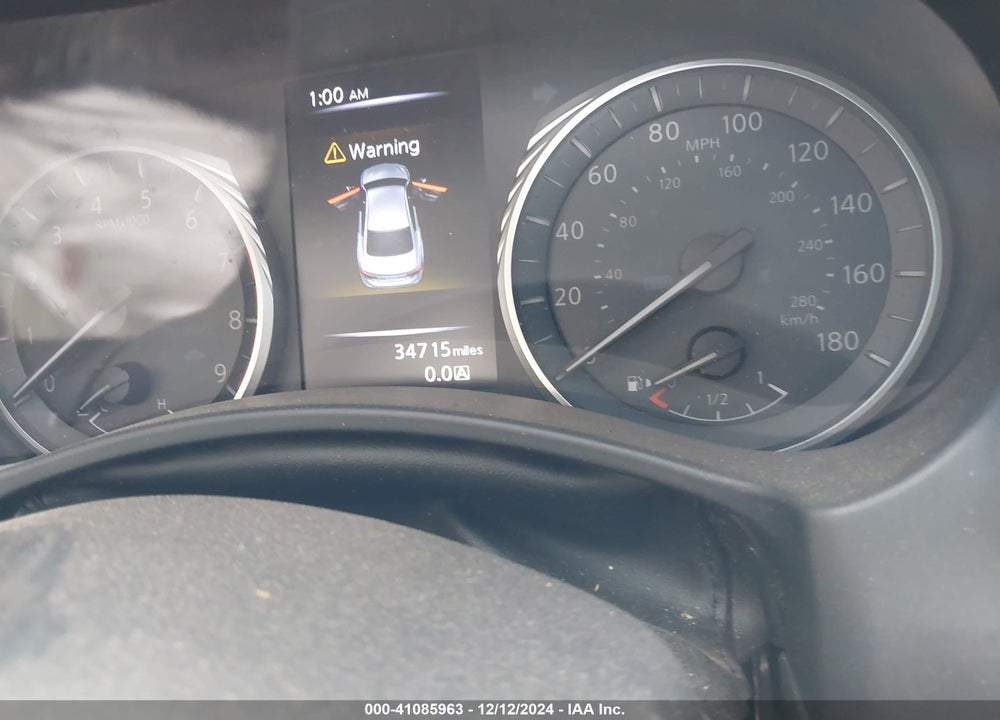 2019 INFINITI Q50 3.0T LUXE VIN: JN1EV7AP9KM543616