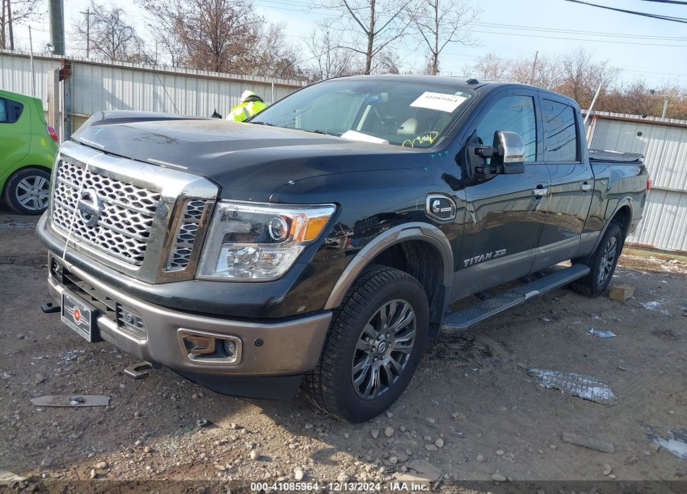 2018 NISSAN TITAN XD PLATINUM RESERVE DIESEL VIN: 1N6BA1F47JN519487