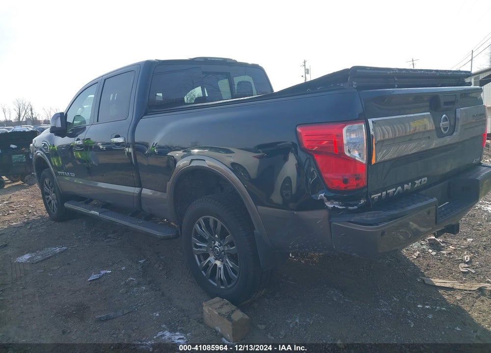 2018 NISSAN TITAN XD PLATINUM RESERVE DIESEL VIN: 1N6BA1F47JN519487