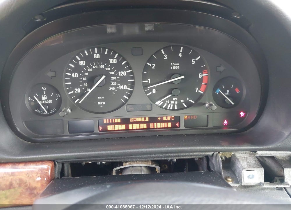 2001 BMW 740IA VIN: WBAGG83431DN81475