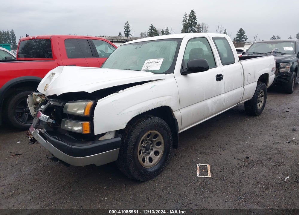 2005 CHEVROLET SILVERADO 1500 WORK TRUCK VIN: 1GCEK19Z85Z194707