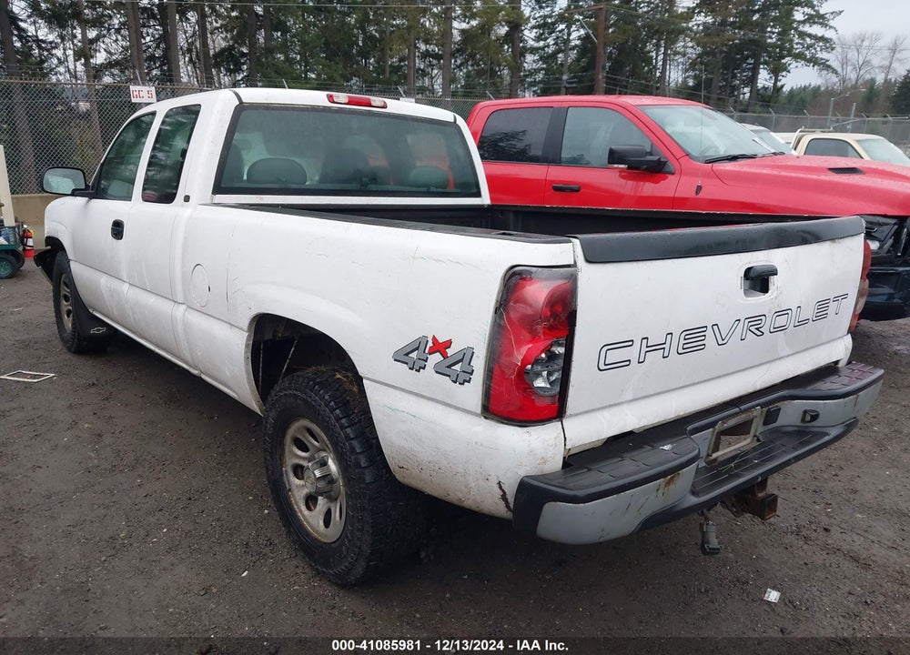 2005 CHEVROLET SILVERADO 1500 WORK TRUCK VIN: 1GCEK19Z85Z194707
