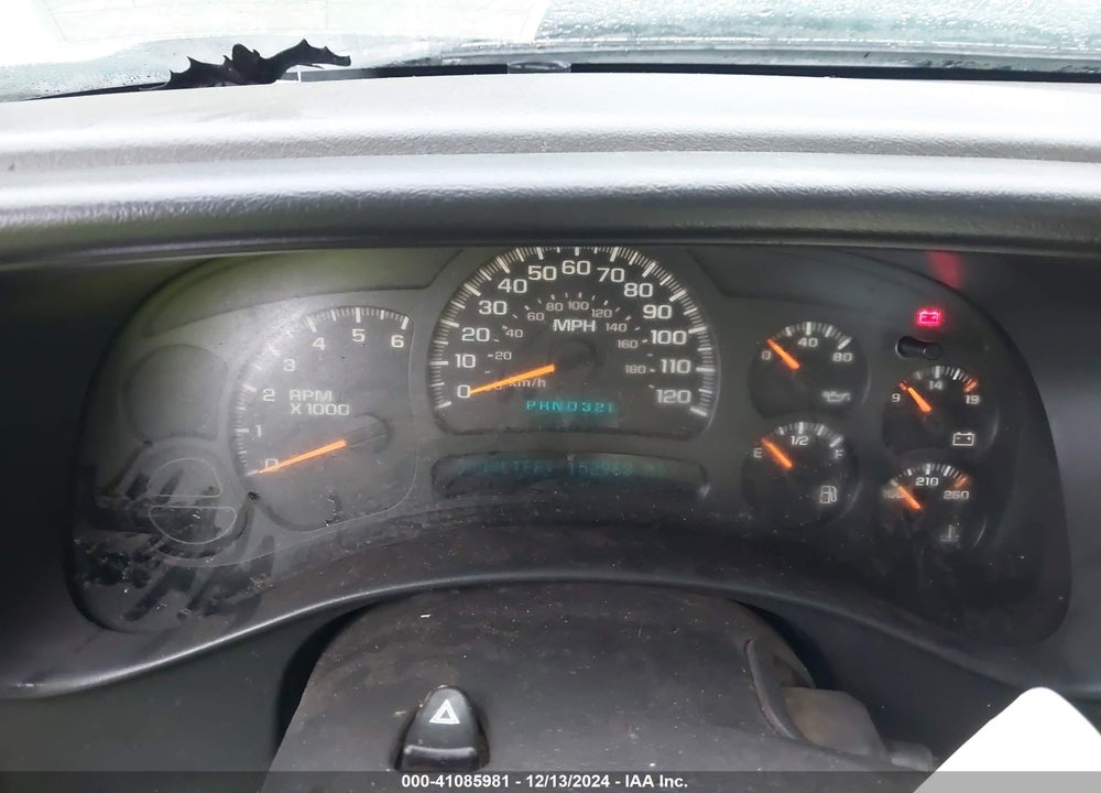 2005 CHEVROLET SILVERADO 1500 WORK TRUCK VIN: 1GCEK19Z85Z194707