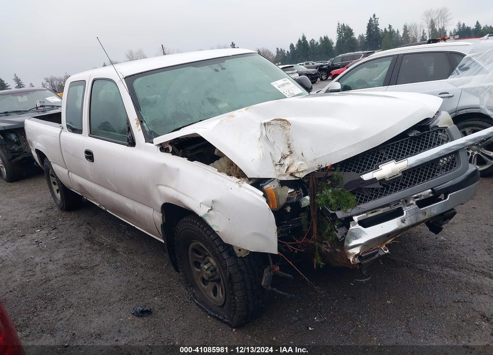 2005 CHEVROLET SILVERADO 1500 WORK TRUCK VIN: 1GCEK19Z85Z194707