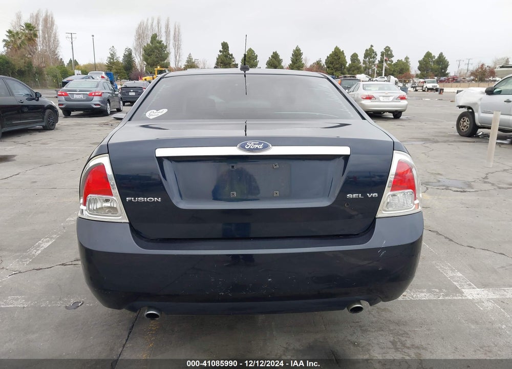 2008 FORD FUSION SEL VIN: 3FAHP08158R162834