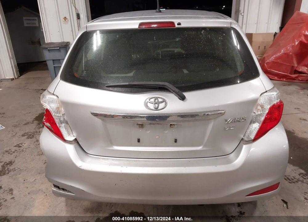 2012 TOYOTA YARIS LE VIN: JTDKTUD36CD527792