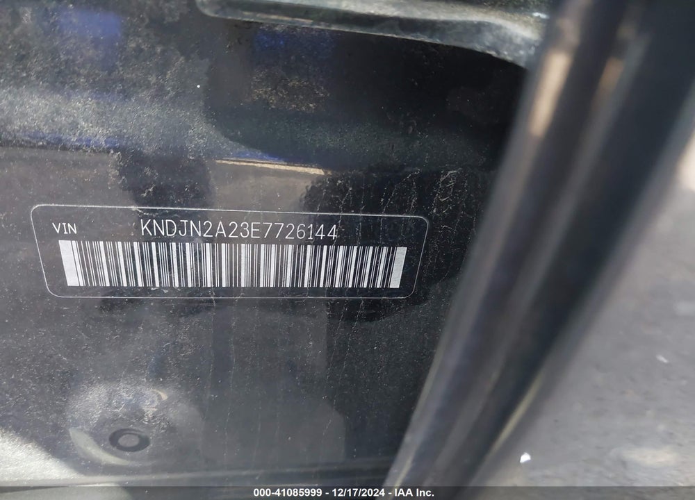 2014 KIA SOUL VIN: KNDJN2A23E7726144