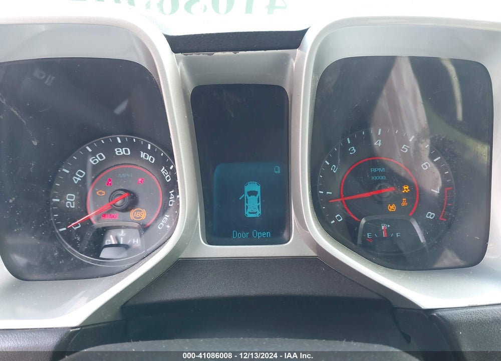 2012 CHEVROLET CAMARO 1LT VIN: 2G1FB1E39C9167828