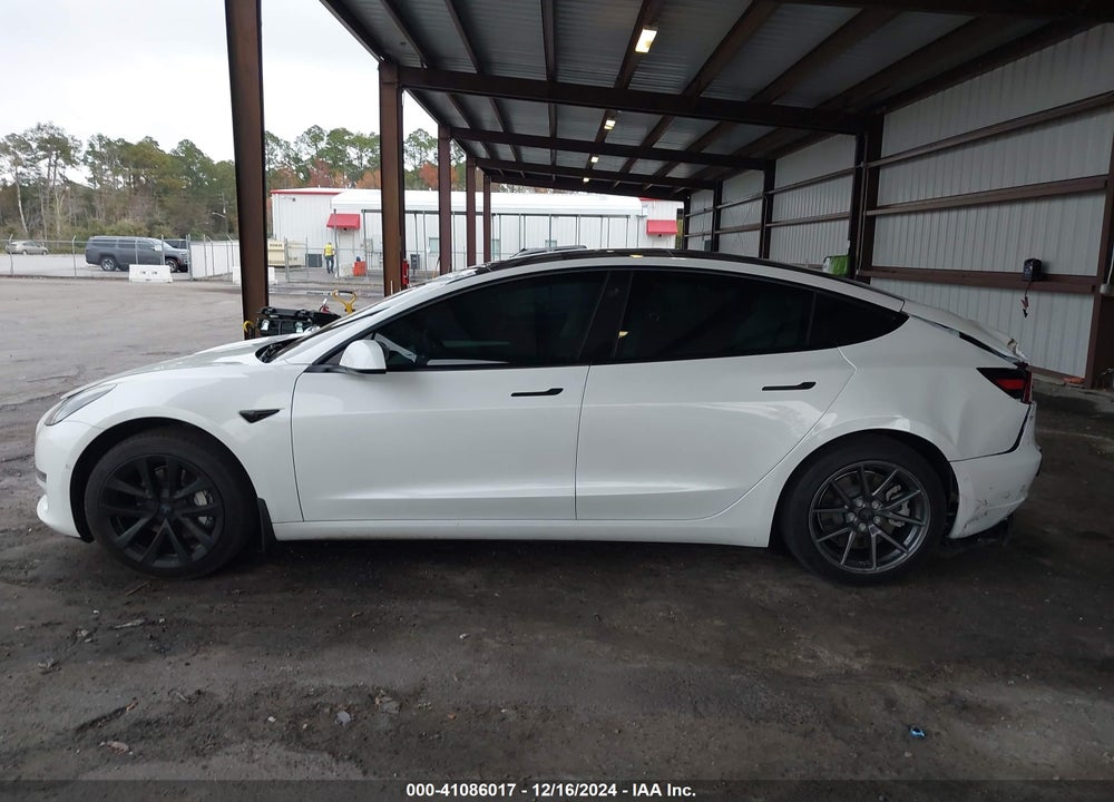 2022 TESLA MODEL 3 LONG RANGE DUAL MOTOR ALL-WHEEL DRIVE VIN: 5YJ3E1EB7NF114939