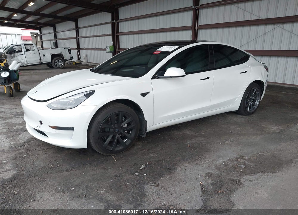 2022 TESLA MODEL 3 LONG RANGE DUAL MOTOR ALL-WHEEL DRIVE VIN: 5YJ3E1EB7NF114939