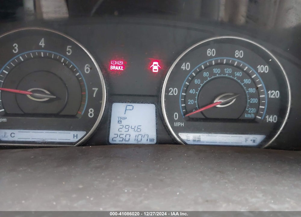 2008 KIA OPTIMA LX VIN: KNAGE123685205055