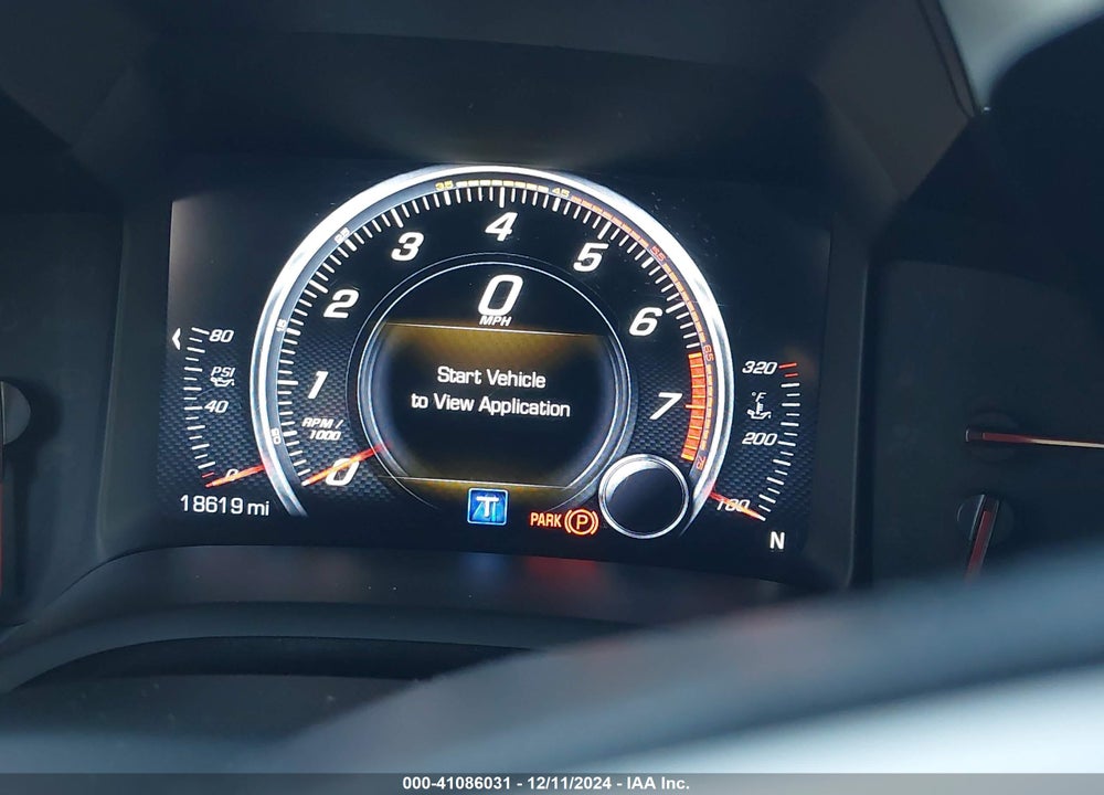 2019 CHEVROLET CORVETTE GRAND SPORT VIN: 1G1YX2D75K5101681