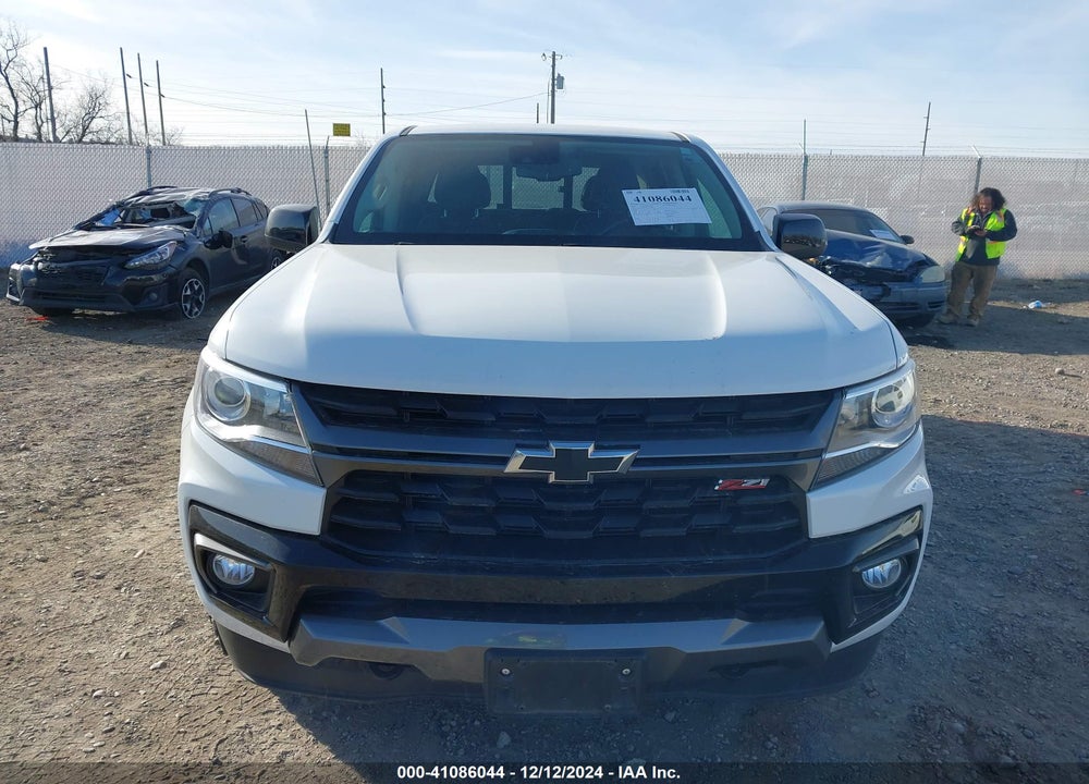 2021 CHEVROLET COLORADO 4WD SHORT BOX Z71 VIN: 1GCGTDEN3M1234781