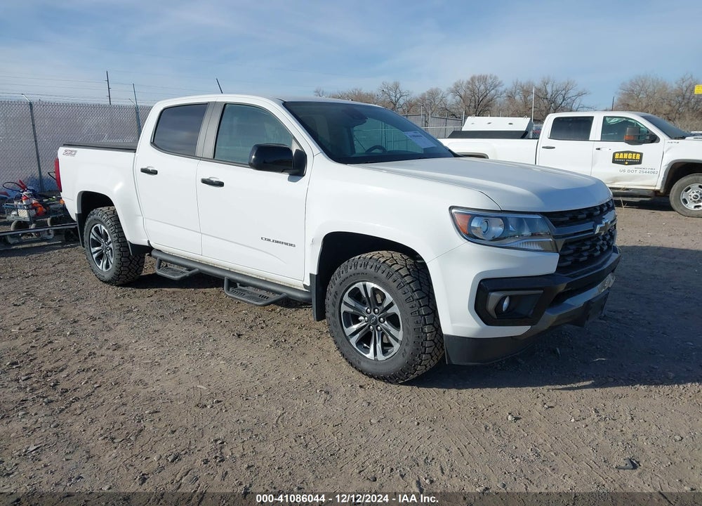 2021 CHEVROLET COLORADO 4WD SHORT BOX Z71 VIN: 1GCGTDEN3M1234781