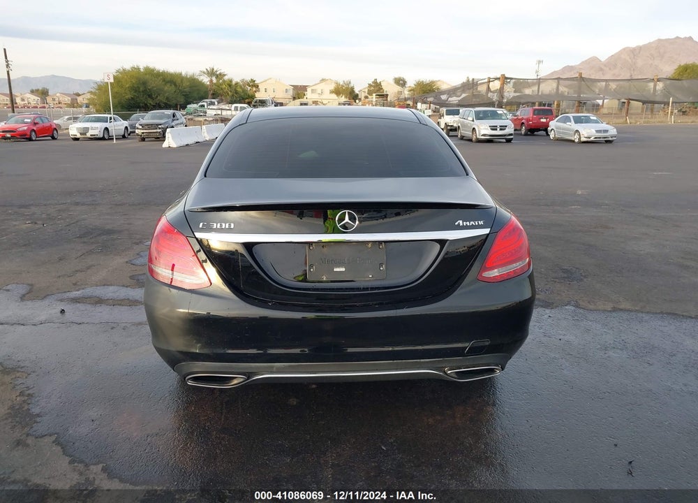 2016 MERCEDES-BENZ C 300 4MATIC/LUXURY 4MATIC/SPORT 4MATIC VIN: WDDWF4KB6GR149491