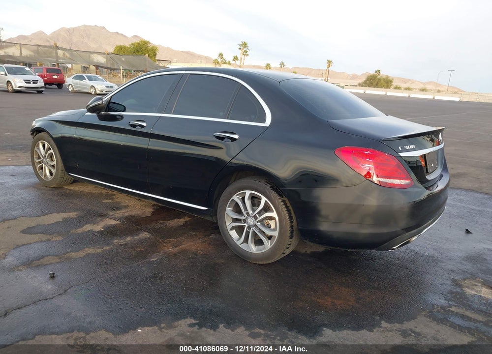 2016 MERCEDES-BENZ C 300 4MATIC/LUXURY 4MATIC/SPORT 4MATIC VIN: WDDWF4KB6GR149491