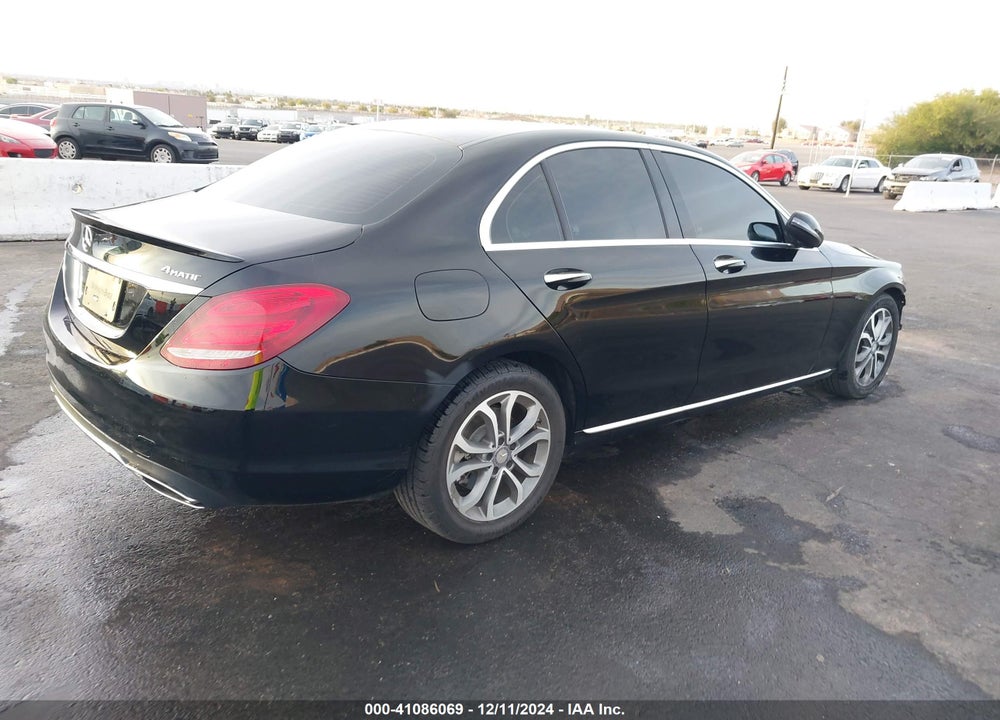 2016 MERCEDES-BENZ C 300 4MATIC/LUXURY 4MATIC/SPORT 4MATIC VIN: WDDWF4KB6GR149491