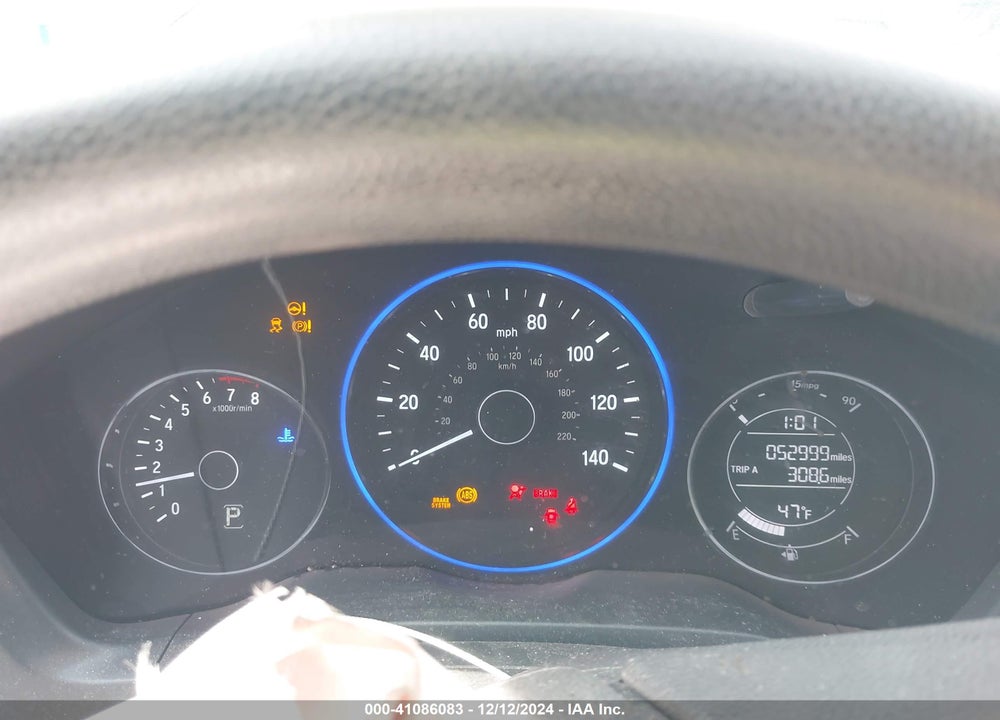 2019 HONDA HR-V LX VIN: 3CZRU6H33KG732564