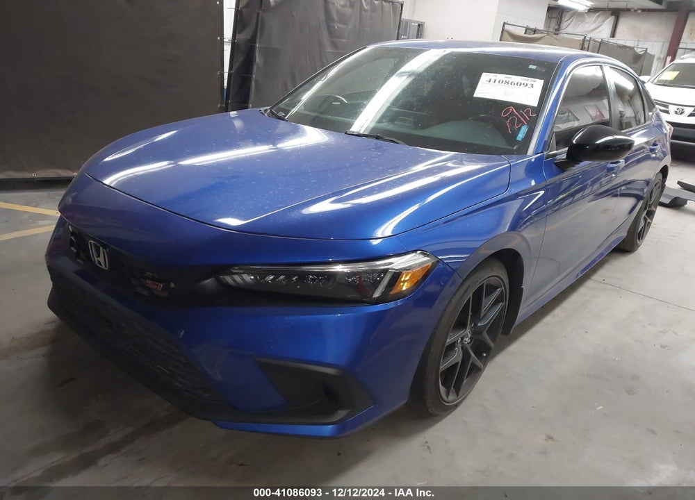 2022 HONDA CIVIC SI VIN: 2HGFE1E54NH472258