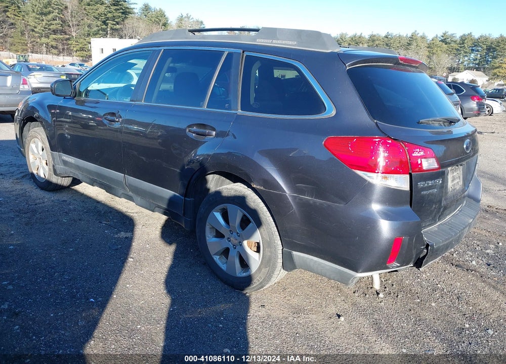 2012 SUBARU OUTBACK 2.5I PREMIUM VIN: 4S4BRBCC7C3207581