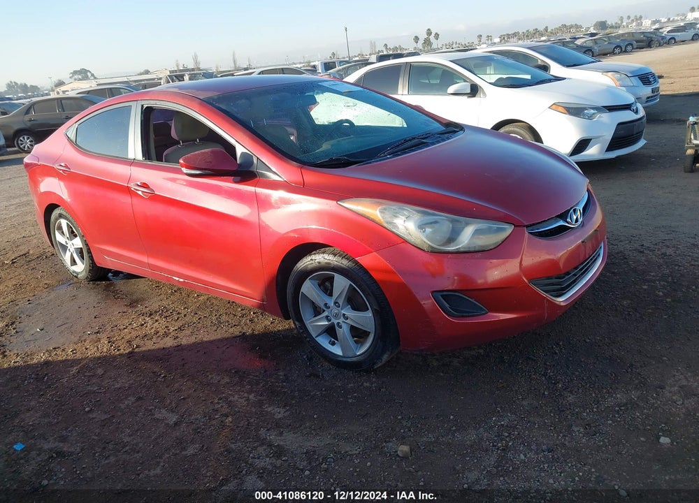 2011 HYUNDAI ELANTRA GLS (ULSAN PLANT) VIN: KMHDH4AE3BU156780