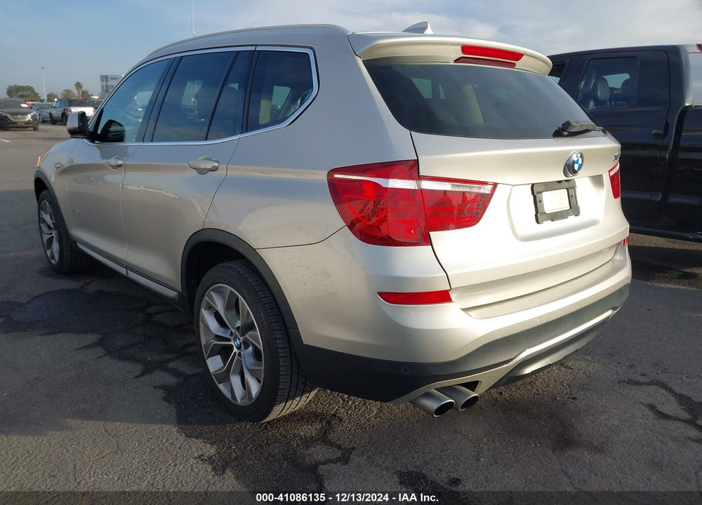 2017 BMW X3 XDRIVE28I VIN: 5UXWX9C51H0D96132