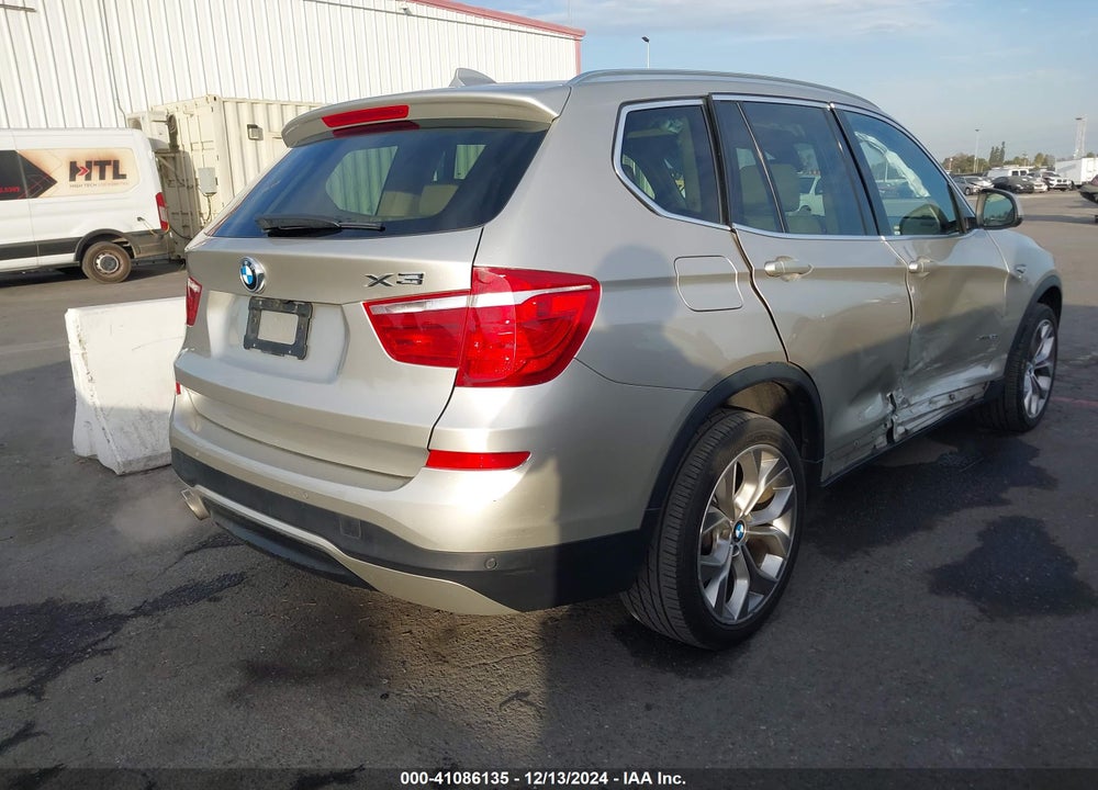 2017 BMW X3 XDRIVE28I VIN: 5UXWX9C51H0D96132