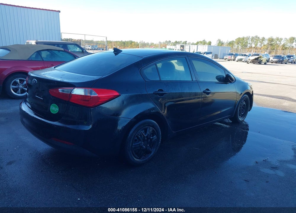 2016 KIA FORTE LX VIN: KNAFK4A68G5521055