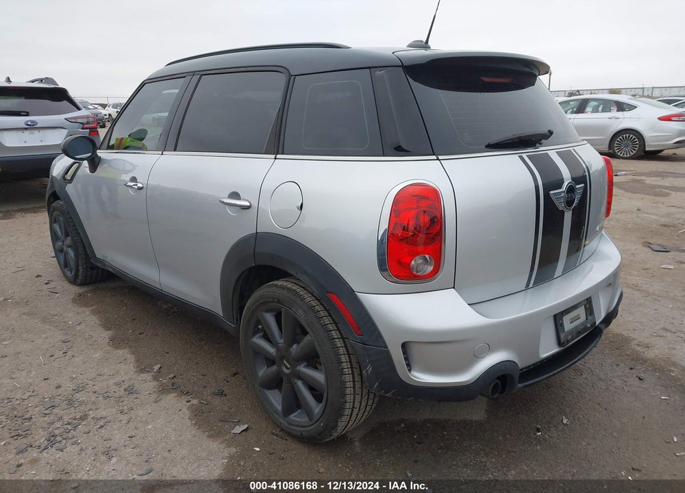 2012 MINI COOPER S COUNTRYMAN VIN: WMWZC3C52CWL87320