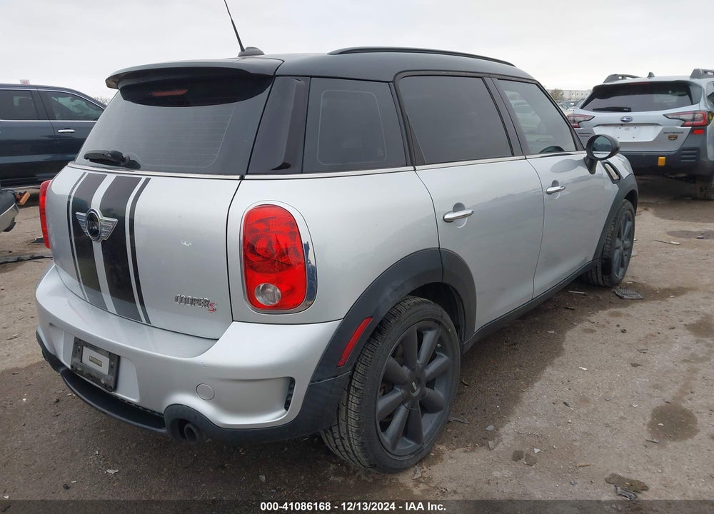 2012 MINI COOPER S COUNTRYMAN VIN: WMWZC3C52CWL87320