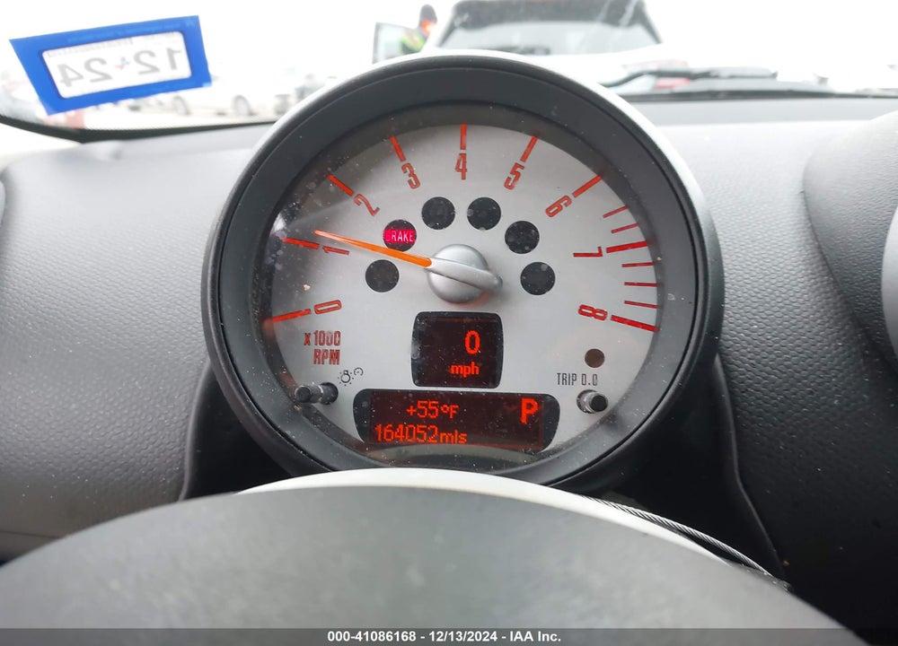 2012 MINI COOPER S COUNTRYMAN VIN: WMWZC3C52CWL87320