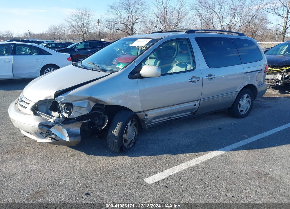 2003 TOYOTA SIENNA XLE VIN: 4T3ZF13C13U529989