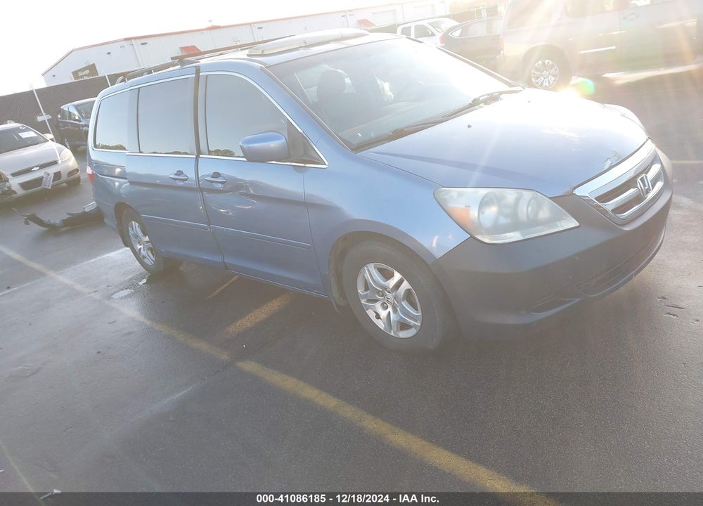 2007 HONDA ODYSSEY EX-L VIN: 5FNRL38707B125433