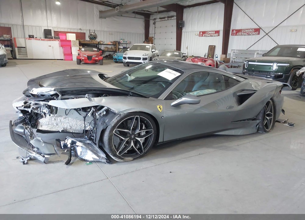 2022 FERRARI F8 TRIBUTO VIN: ZFF92LLA9N0270358