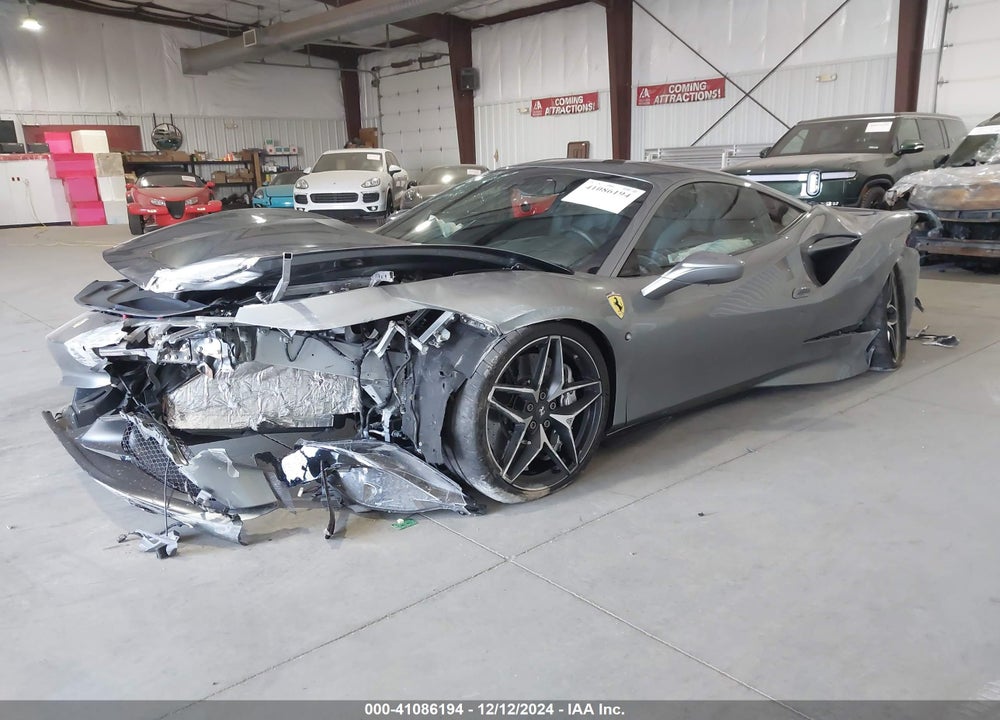 2022 FERRARI F8 TRIBUTO VIN: ZFF92LLA9N0270358