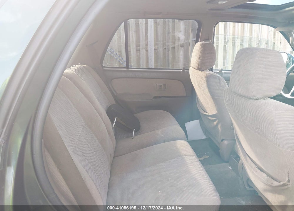 2000 TOYOTA 4RUNNER SR5 V6 VIN: JT3HN86R2Y0276768