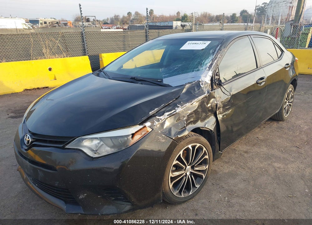 2014 TOYOTA COROLLA LE VIN: 5YFBURHE7EP141971