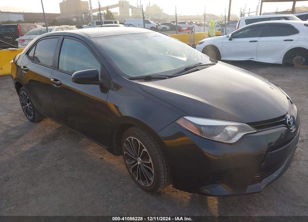 2014 TOYOTA COROLLA LE VIN: 5YFBURHE7EP141971