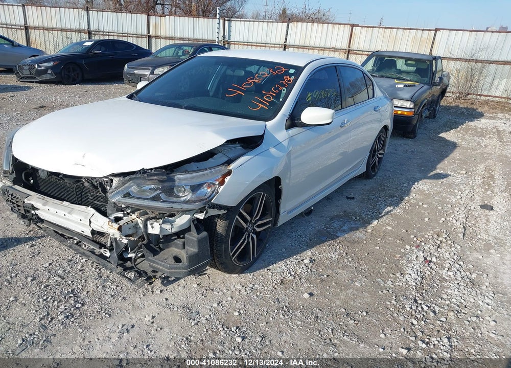 2016 HONDA ACCORD SPORT VIN: 1HGCR2F59GA163091