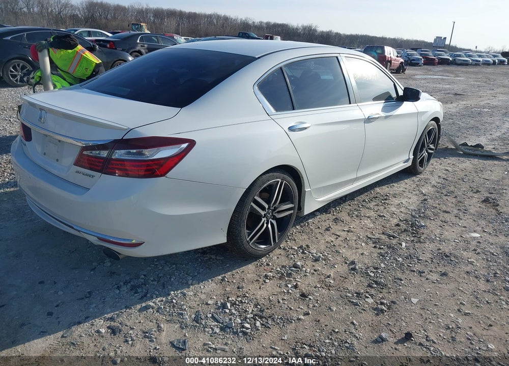 2016 HONDA ACCORD SPORT VIN: 1HGCR2F59GA163091