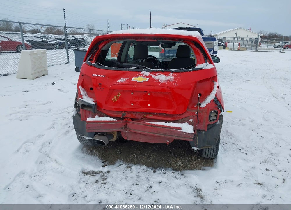 2020 CHEVROLET SONIC VIN: 1G1JG6SB7L4132535