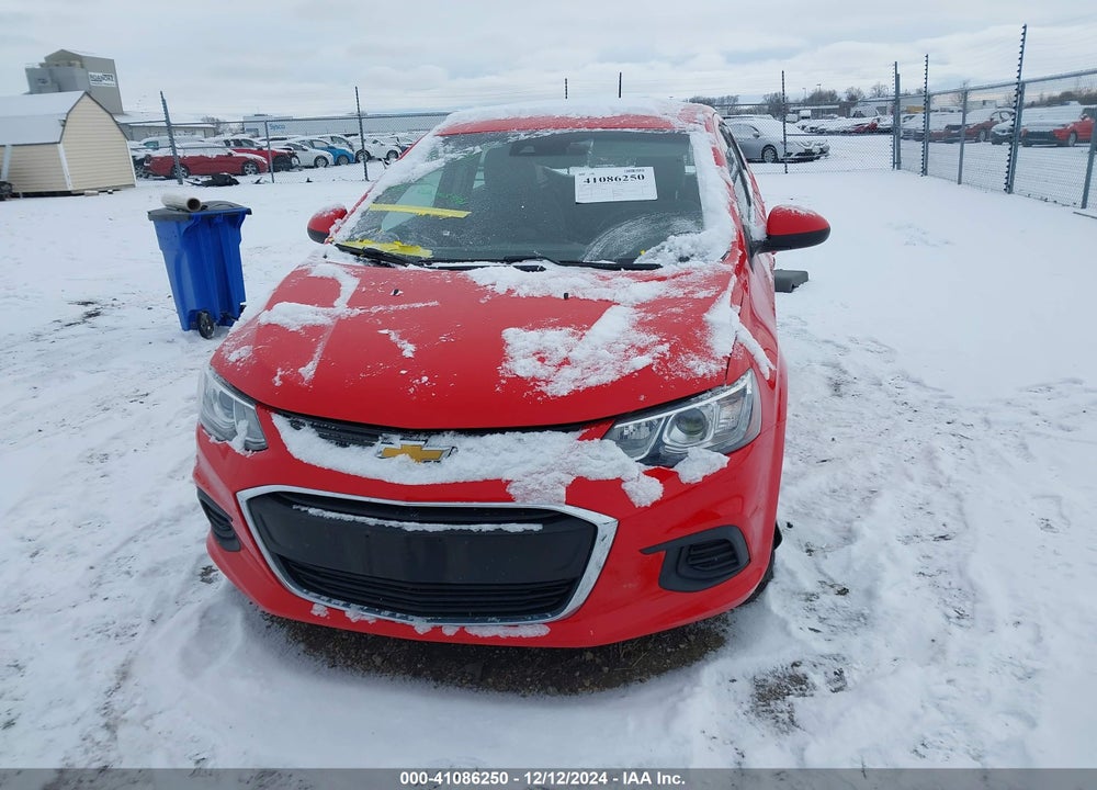 2020 CHEVROLET SONIC VIN: 1G1JG6SB7L4132535