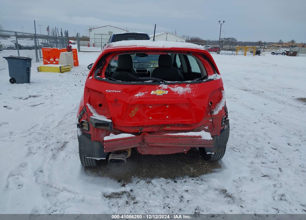 2020 CHEVROLET SONIC VIN: 1G1JG6SB7L4132535