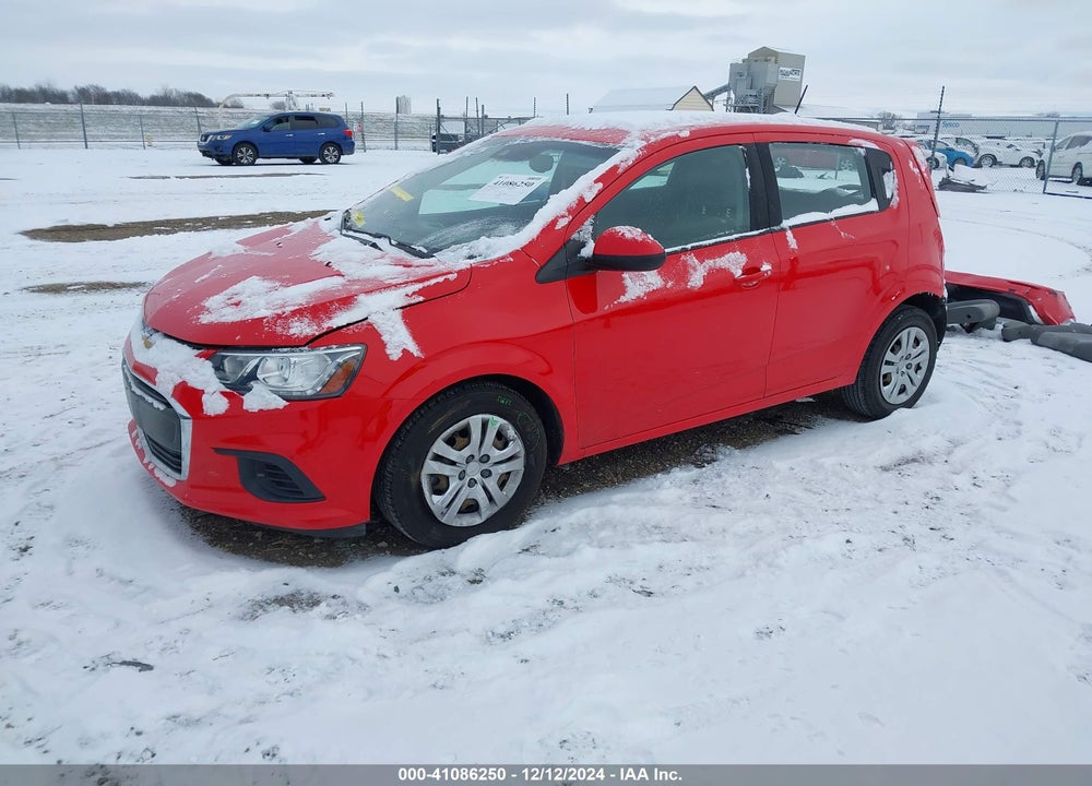 2020 CHEVROLET SONIC VIN: 1G1JG6SB7L4132535