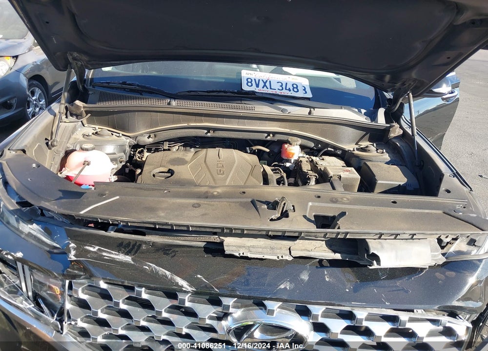 2021 HYUNDAI SANTA FE SEL VIN: 5NMS34AJ6MH330486