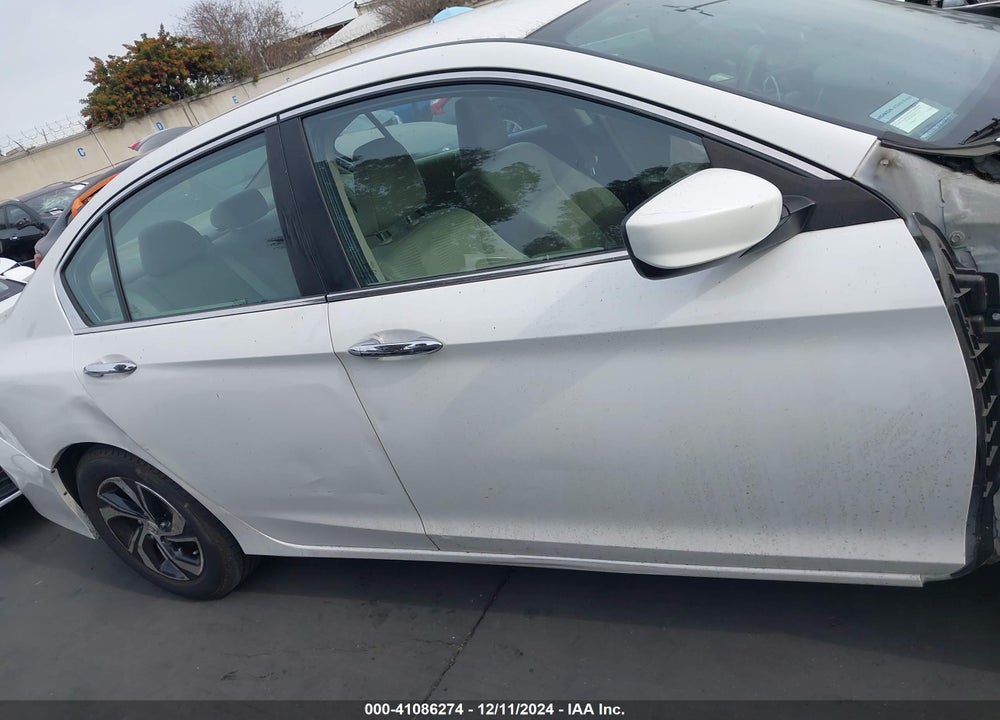 2016 HONDA ACCORD LX VIN: 1HGCR2F32GA185156